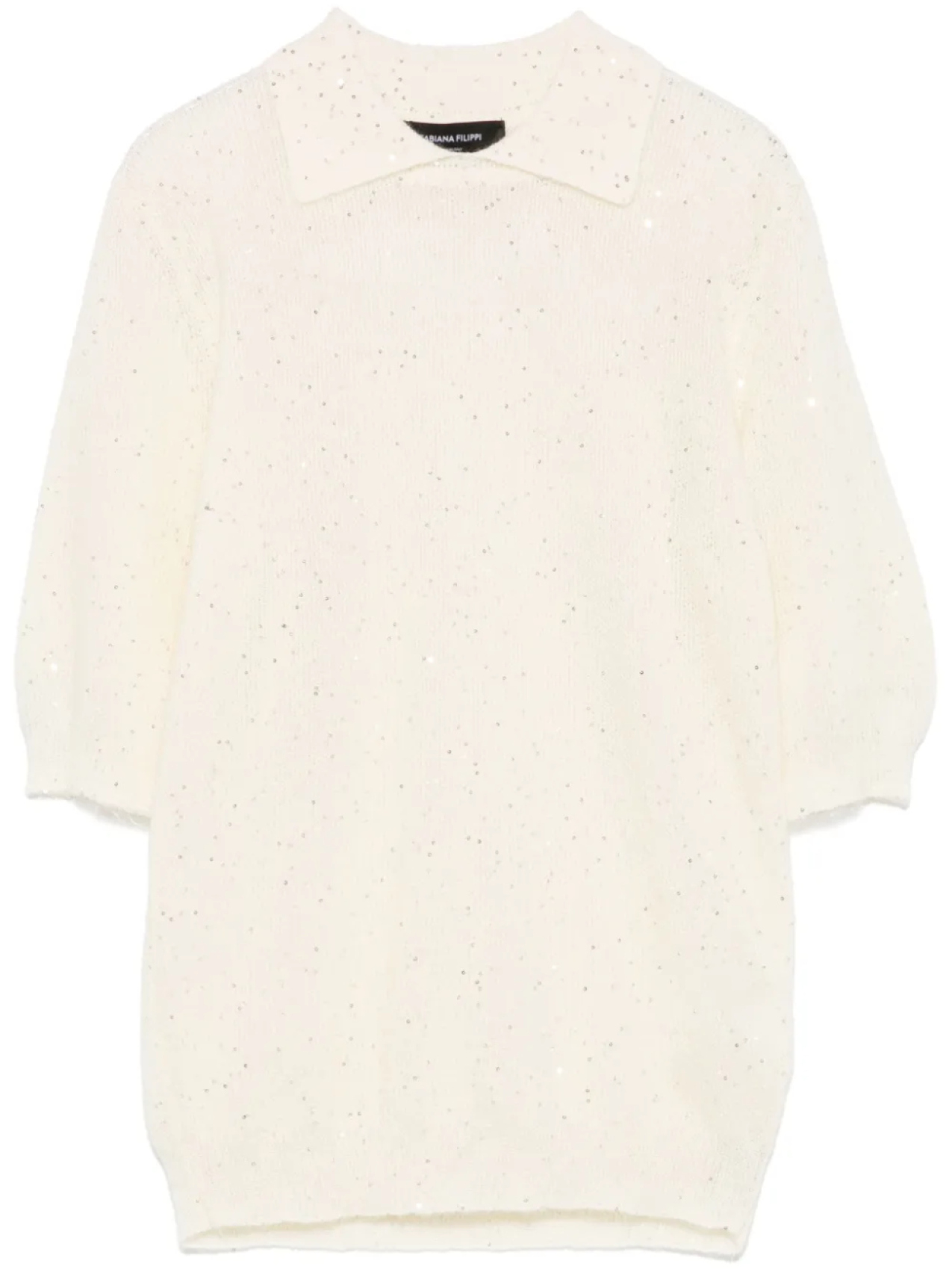 Fabiana Filippi футболка с пайетками, белый
Fabiana Filippi футболка с пайетками, белый