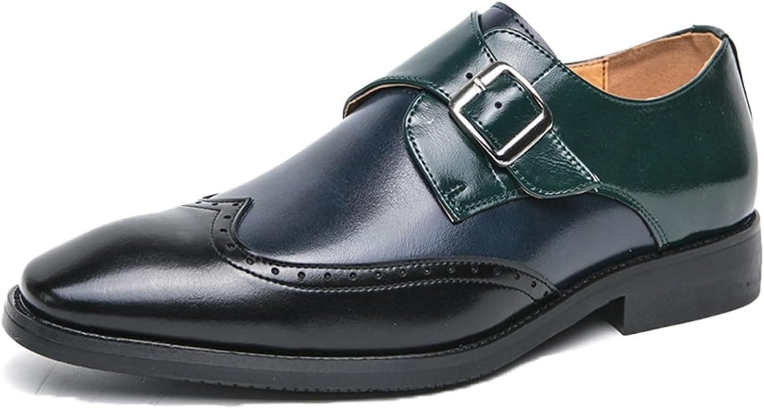 Мужские лоферы с заостренным носком из лакированной кожи двух тонов с пряжкой, низкий каблук, нескользящая удобная обувь без шнурков, классические оксфорды для делового и официального стиля Generic, черный
Мужские лоферы с заостренным носком из лакированной кожи двух тонов с пряжкой, низкий каблук, нескользящая удобная обувь без шнурков, классические оксфорды для делового и официального стиля Generic, черный