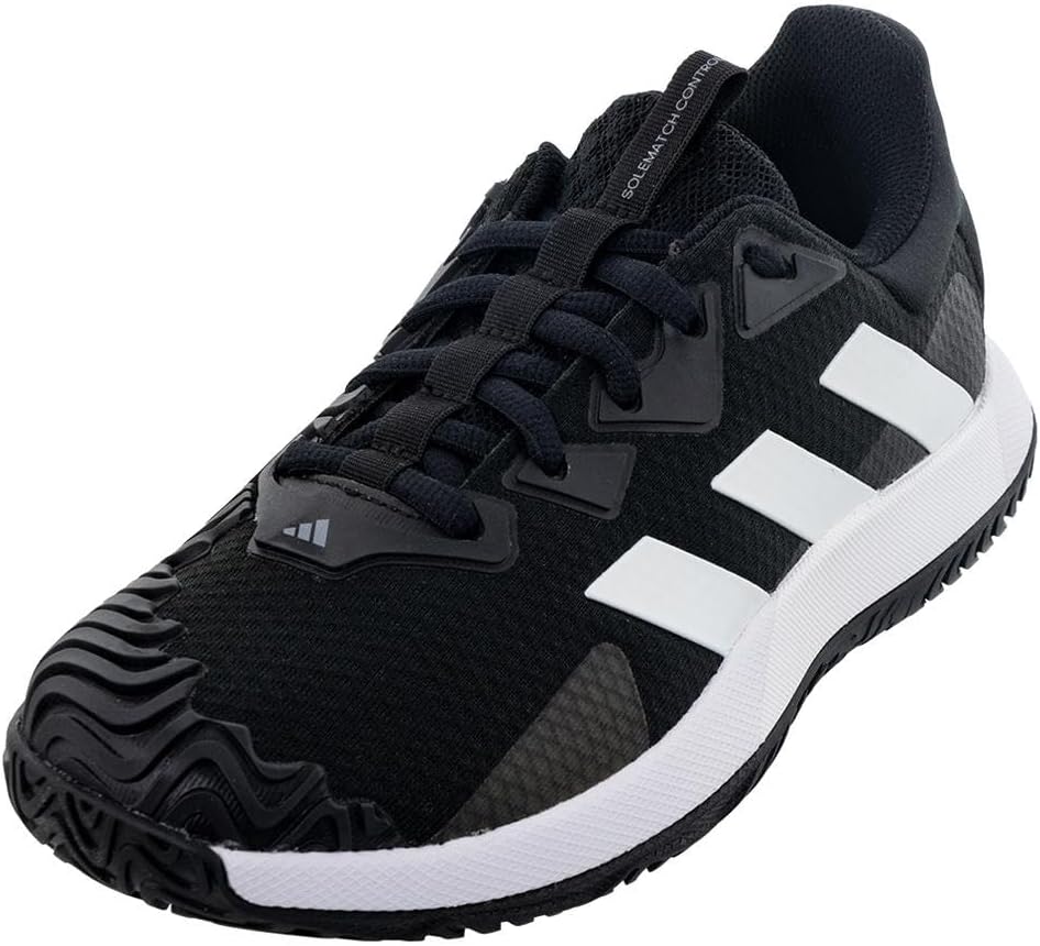 Мужские кроссовки Adidas Solematch Control, белый/черный/серый
Мужские кроссовки Adidas Solematch Control, белый/черный/серый