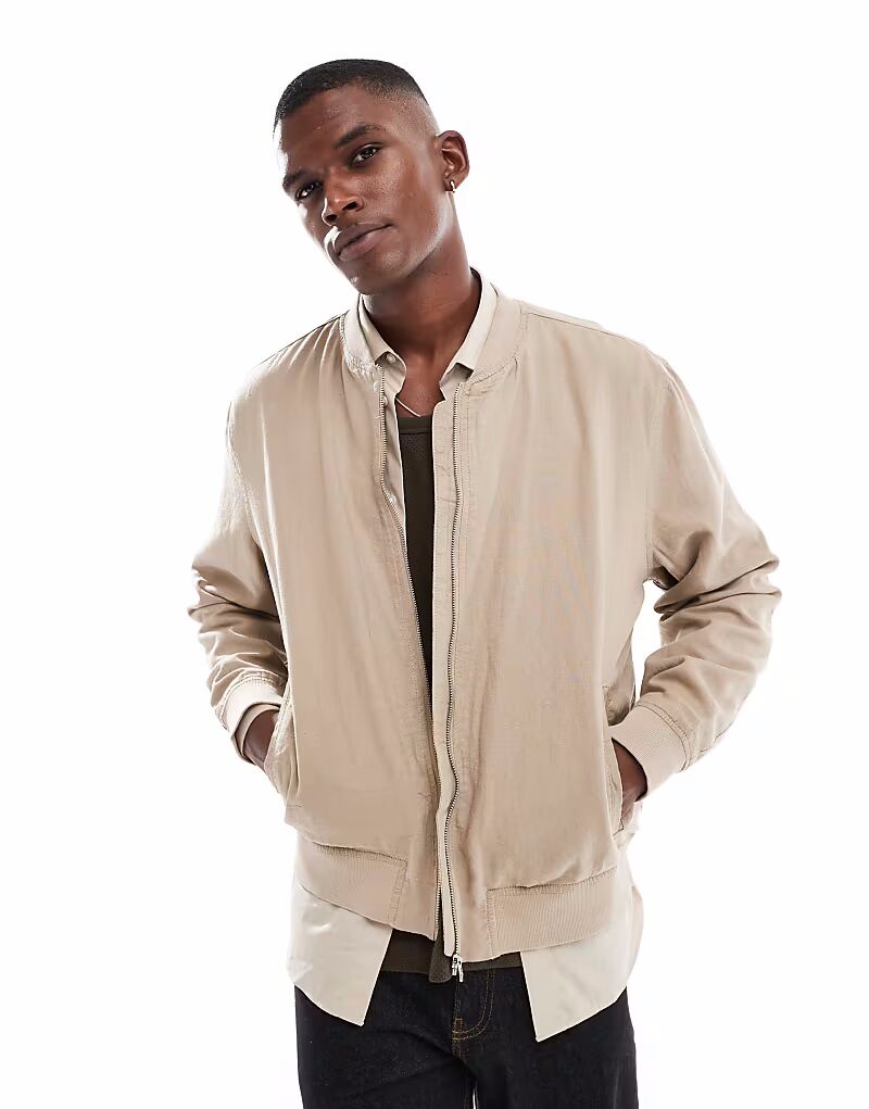 Льняная куртка-бомбер New Look бежевого цвета, Бежевый, Льняная куртка-бомбер New Look бежевого цвета
Льняная куртка-бомбер New Look бежевого цвета, Бежевый, Льняная куртка-бомбер New Look бежевого цвета