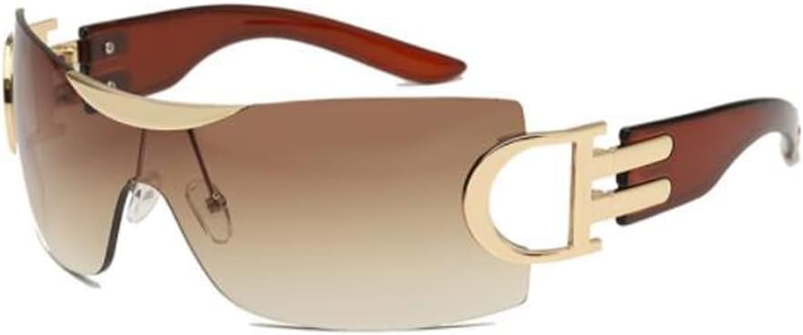 Солнцезащитные очки без оправы, цельные солнцезащитные очки с прогрессивными линзами, очки с защитой от УФ-излучения, металлическая отделка, полые солнцезащитные очки PUB, Gold Frame Double Tea Flakes
Солнцезащитные очки без оправы, цельные солнцезащитные очки с прогрессивными линзами, очки с защитой от УФ-излучения, металлическая отделка, полые солнцезащитные очки PUB, Gold Frame Double Tea Flakes