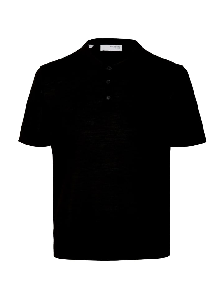 Рубашка-поло SELECTED HOMME, черный
Рубашка-поло SELECTED HOMME, черный