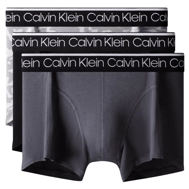 Мужские трусы 3 штуки Calvin Klein, GDJ-Space черный/Camouflage серый/Asphalt серый
Мужские трусы 3 штуки Calvin Klein, GDJ-Space черный/Camouflage серый/Asphalt серый