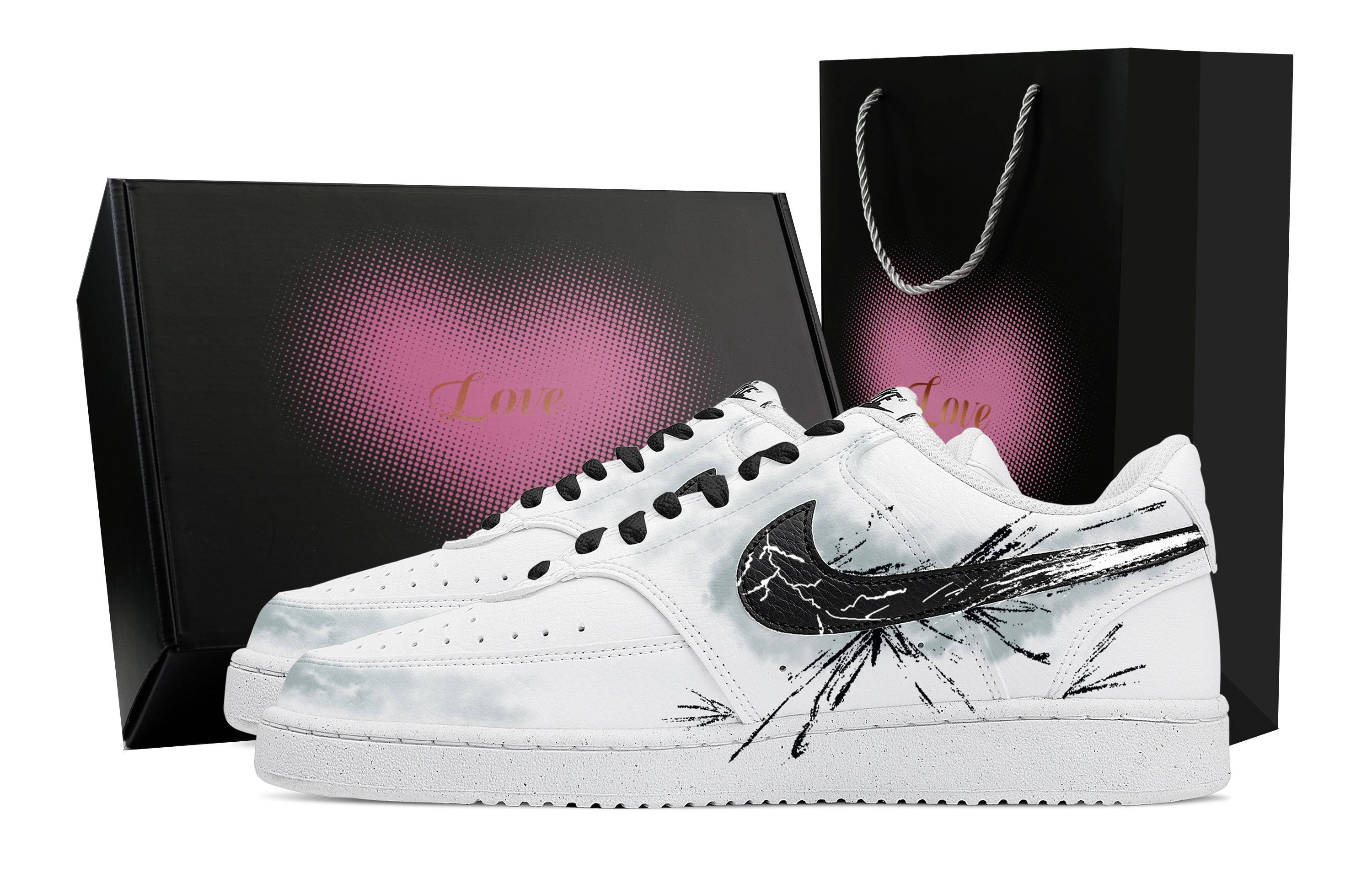 Nike Кроссовки для скейтбординга Court Vision 1, мужские, низкие, белые/черные/зеленые
Nike Кроссовки для скейтбординга Court Vision 1, мужские, низкие, белые/черные/зеленые