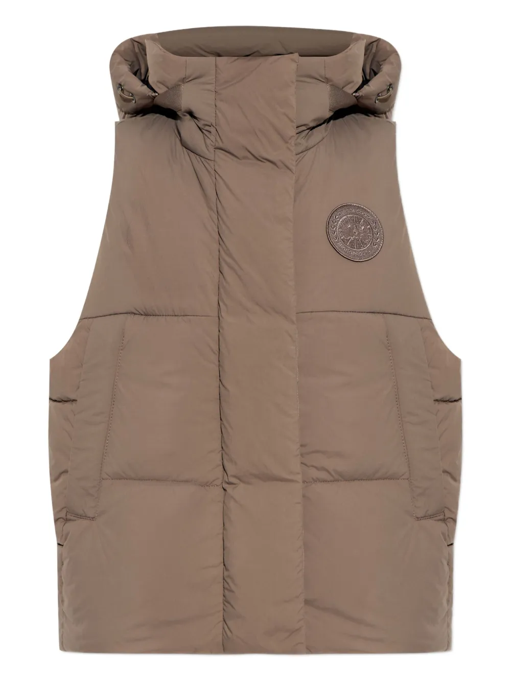 Стеганый жилет с капюшоном Canada Goose, нейтральный
Стеганый жилет с капюшоном Canada Goose, нейтральный