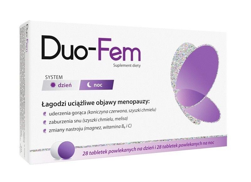 Duo-Fem подготовка для женщин, 56 шт.
Duo-Fem подготовка для женщин, 56 шт.