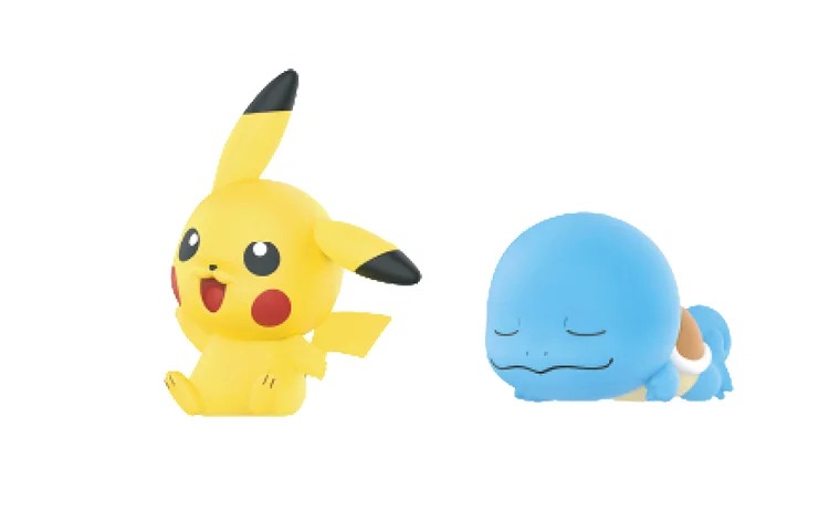 Набор из 2 фигурок Pop Mart Pokemon Sit Back&Relax Pikachu & Squirtle, желтый/голубой 
Набор из 2 фигурок Pop Mart Pokemon Sit Back&Relax Pikachu & Squirtle, желтый/голубой