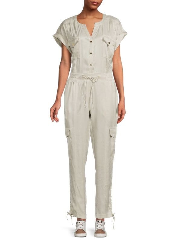 Комбинезон Elie Tahari до щиколотки с поясом, denim
Комбинезон Elie Tahari до щиколотки с поясом, denim