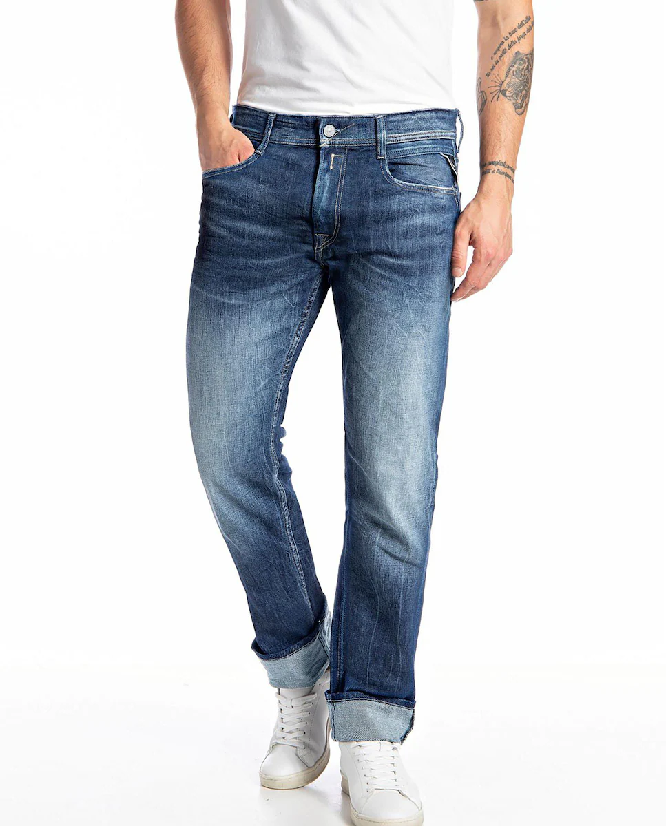 Мужские прямые джинсы с карманами Replay, синий
Мужские прямые джинсы с карманами Replay, синий