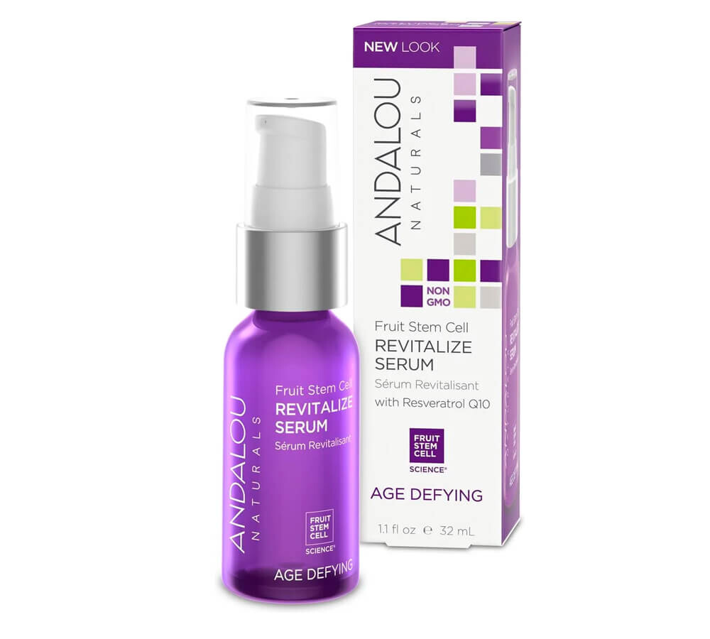 Антивозрастная восстанавливающая сыворотка для лица с ресвератролом и Q10 Andalou Naturals, 32 мл
Антивозрастная восстанавливающая сыворотка для лица с ресвератролом и Q10 Andalou Naturals, 32 мл