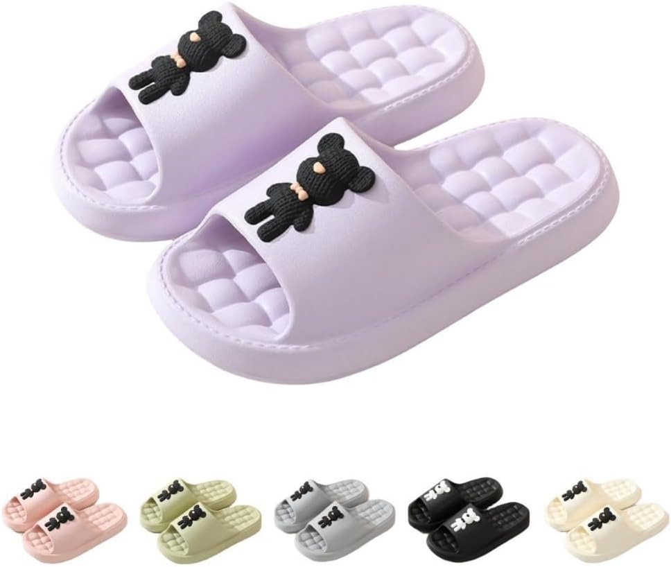 Милые шлепанцы с медвежонком для женщин Albiva, фиолетовый
Милые шлепанцы с медвежонком для женщин Albiva, фиолетовый