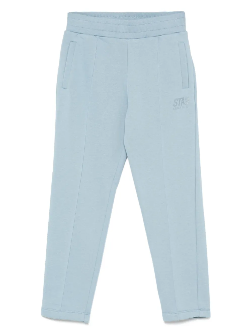 Брюки с эластичным поясом и логотипом Golden Goose Kids, синий
Брюки с эластичным поясом и логотипом Golden Goose Kids, синий