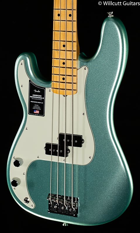Бас-гитара Fender American Professional II Precision Bass Mystic Surf Green для левой руки — US20087357-8.92 lbs
Бас-гитара Fender American Professional II Precision Bass Mystic Surf Green для левой руки — US20087357-8.92 lbs