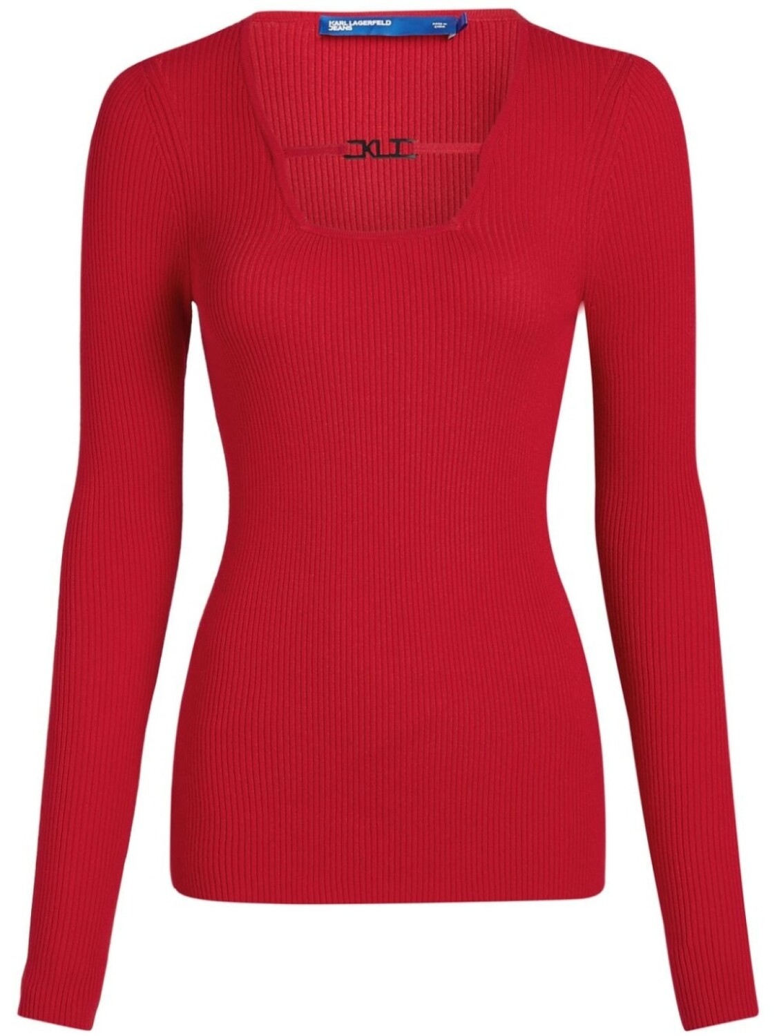 Karl Lagerfeld Jeans топ в рубчик с квадратным вырезом, красный
Karl Lagerfeld Jeans топ в рубчик с квадратным вырезом, красный