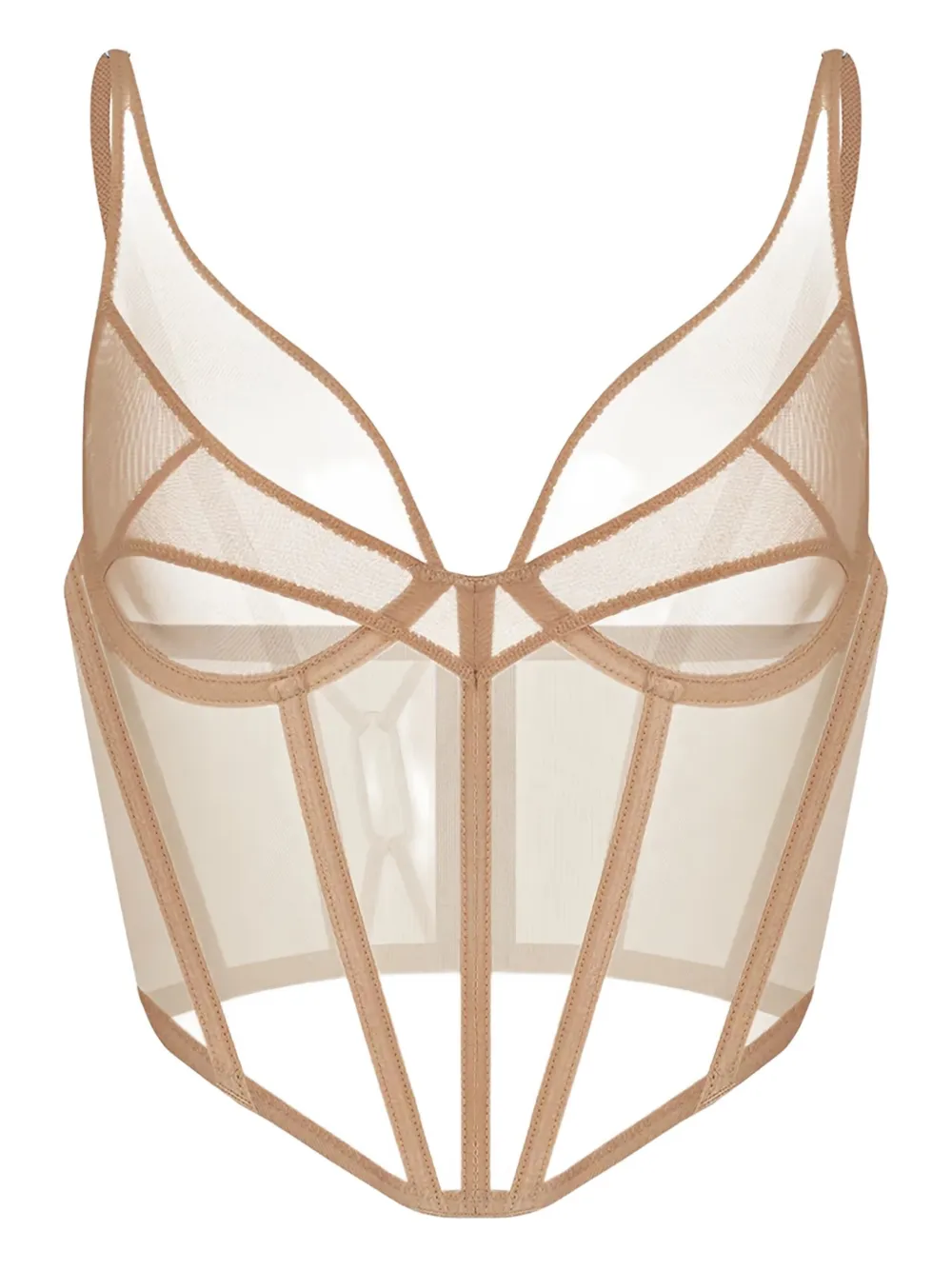 Корсет Asteria с сетчатыми вставками Zhilyova, бежевый
Корсет Asteria с сетчатыми вставками Zhilyova, бежевый