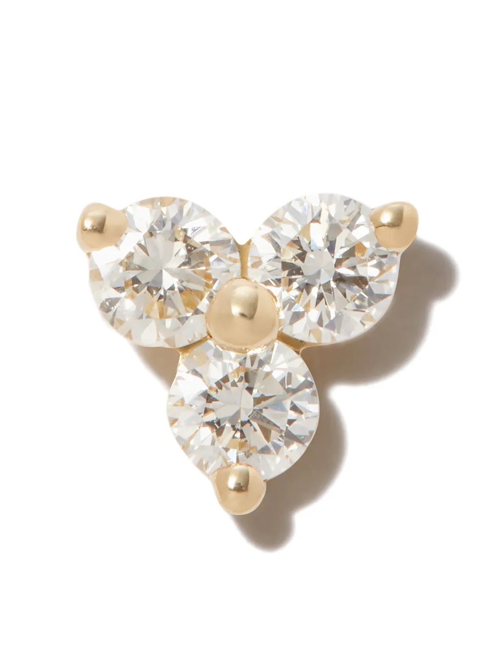 Серьга-гвоздик Trinity из желтого золота MARIA TASH, золотой
Серьга-гвоздик Trinity из желтого золота MARIA TASH, золотой