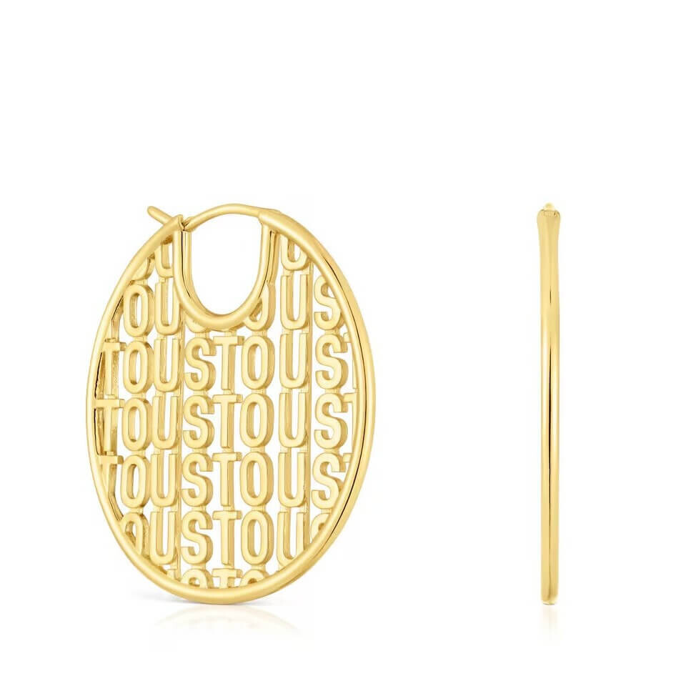 Серьги Tous Logo, серебро позолоченное
Серьги Tous Logo, серебро позолоченное