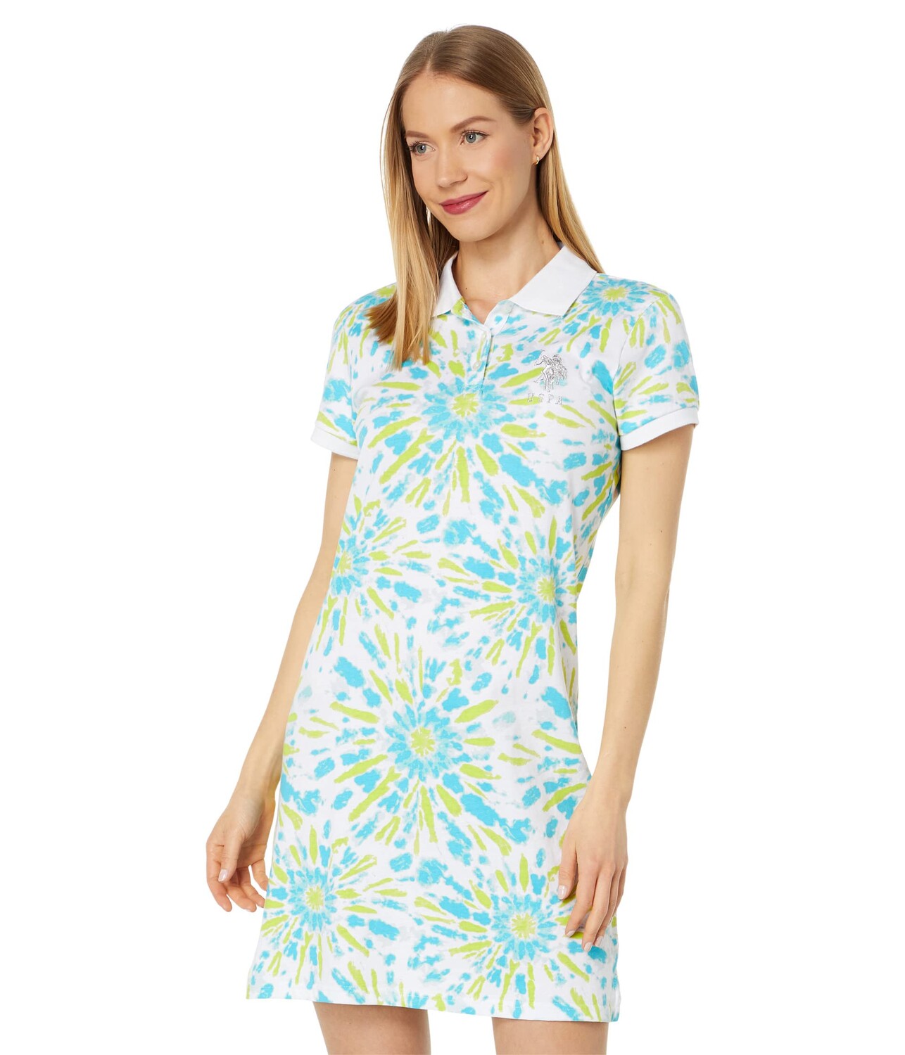Платье U.S. POLO ASSN., Tie-Dye Polo Dress
Платье U.S. POLO ASSN., Tie-Dye Polo Dress