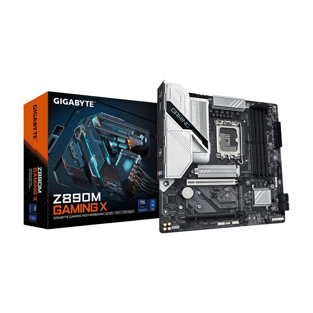 Материнская плата Gigabyte Z890M Gaming X, LGA1851, DDR5
Материнская плата Gigabyte Z890M Gaming X, LGA1851, DDR5