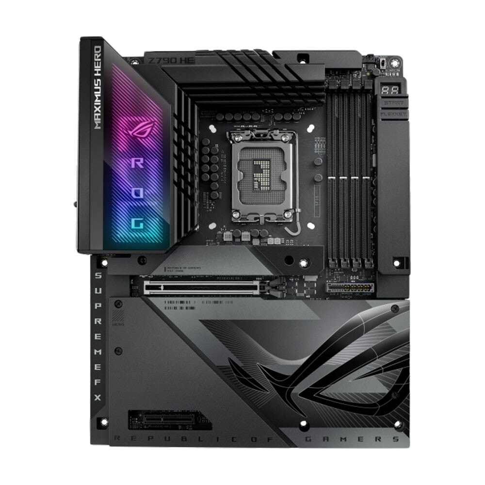 Материнская плата Asus ROG Maximus Z790 HERO BTF, LGA1700, DDR5, Wi-Fi
Материнская плата Asus ROG Maximus Z790 HERO BTF, LGA1700, DDR5, Wi-Fi