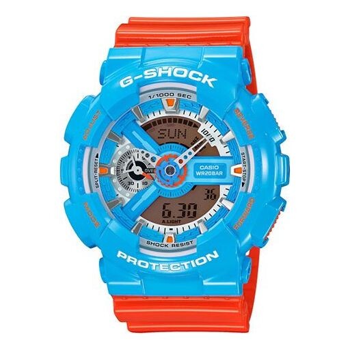Часы CASIO G-Shock Analog-Digital 'Light Blue', синий
Часы CASIO G-Shock Analog-Digital 'Light Blue', синий