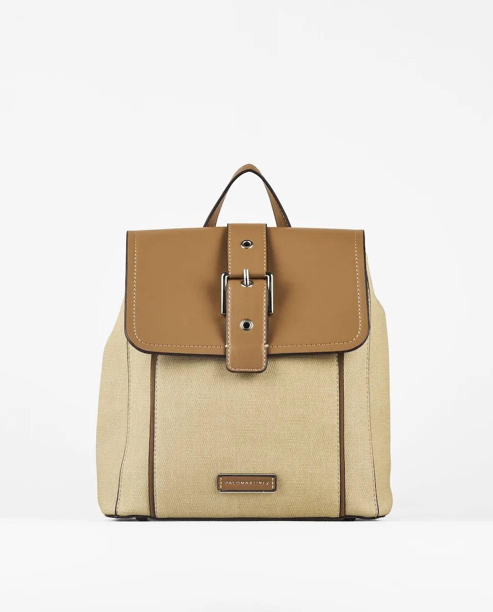 Женский рюкзак с клапаном PACOMARTINEZ, песочный
Женский рюкзак с клапаном PACOMARTINEZ, песочный