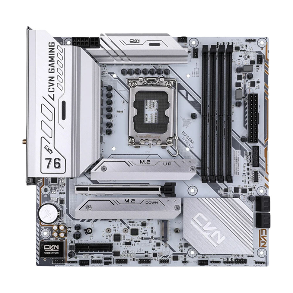 Материнская плата Colorful CVN B760M FROZEN D5 V20, LGA1700, DDR5, Wi-Fi
Материнская плата Colorful CVN B760M FROZEN D5 V20, LGA1700, DDR5, Wi-Fi