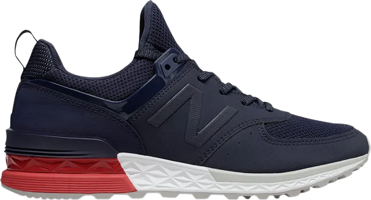 Кроссовки New Balance 574 Sport 'Navy Red', синий
Кроссовки New Balance 574 Sport 'Navy Red', синий