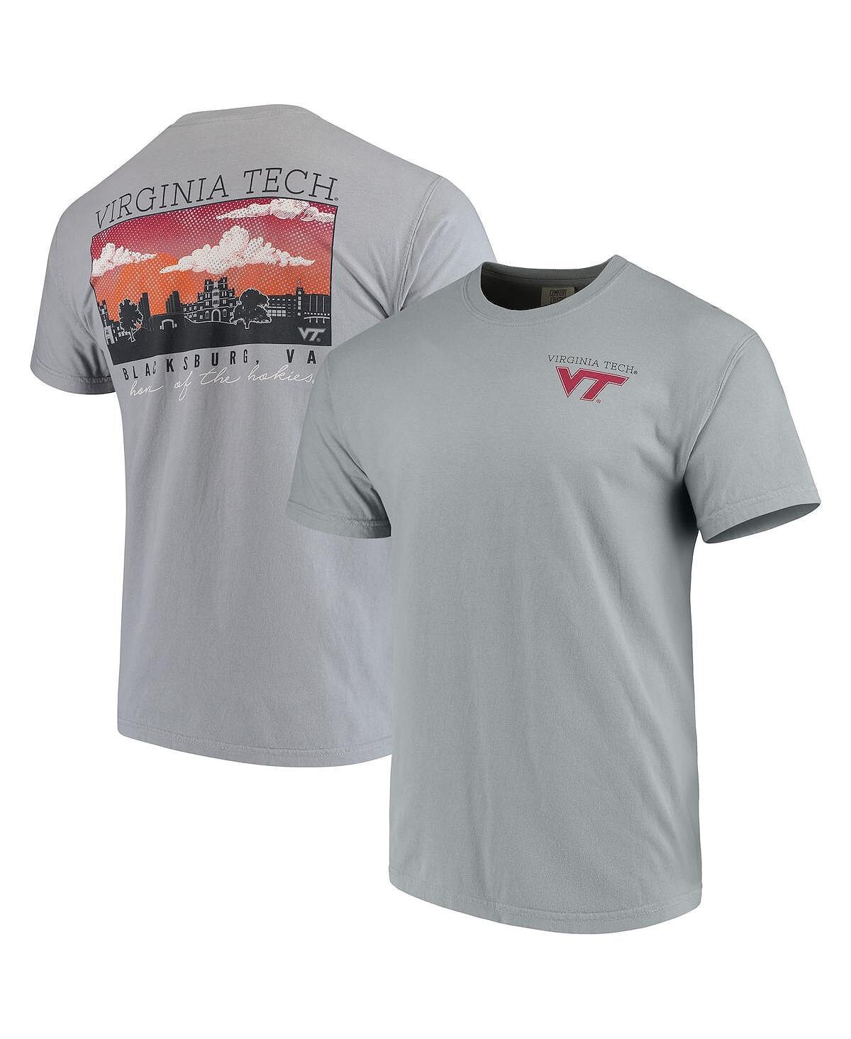 Мужская серая футболка virginia tech hokies team comfort colours campus scenery Image One, серый
Мужская серая футболка virginia tech hokies team comfort colours campus scenery Image One, серый