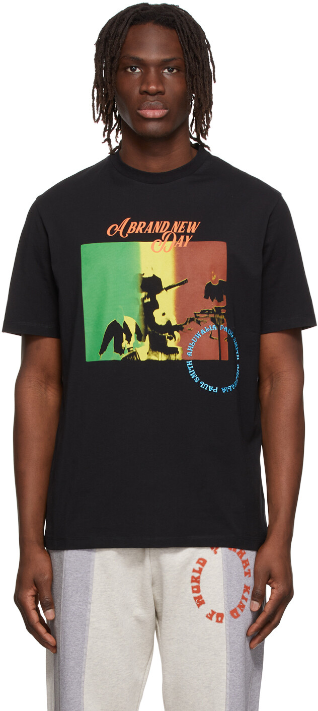 Эксклюзивная черная футболка SSENSE Ahluwalia &PaulSmith, Черный, Эксклюзивная черная футболка SSENSE Ahluwalia &PaulSmith
Эксклюзивная черная футболка SSENSE Ahluwalia &PaulSmith, Черный, Эксклюзивная черная футболка SSENSE Ahluwalia &PaulSmith