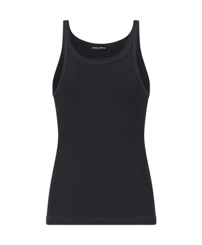 Элегантная летняя майка Dolce & Gabbana, черный
Элегантная летняя майка Dolce & Gabbana, черный