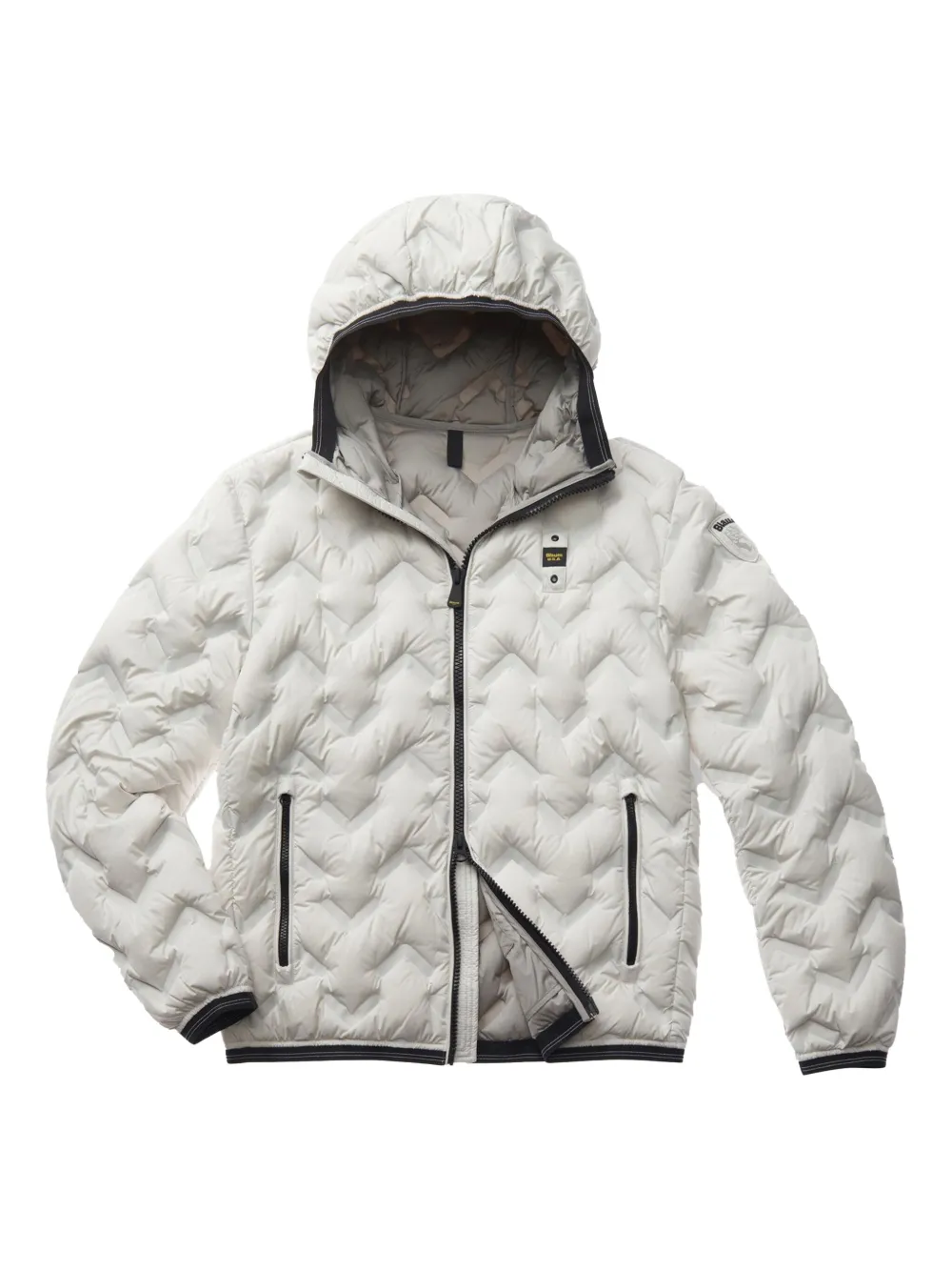 Стеганая куртка с капюшоном Blauer, белый 
Стеганая куртка с капюшоном Blauer, белый