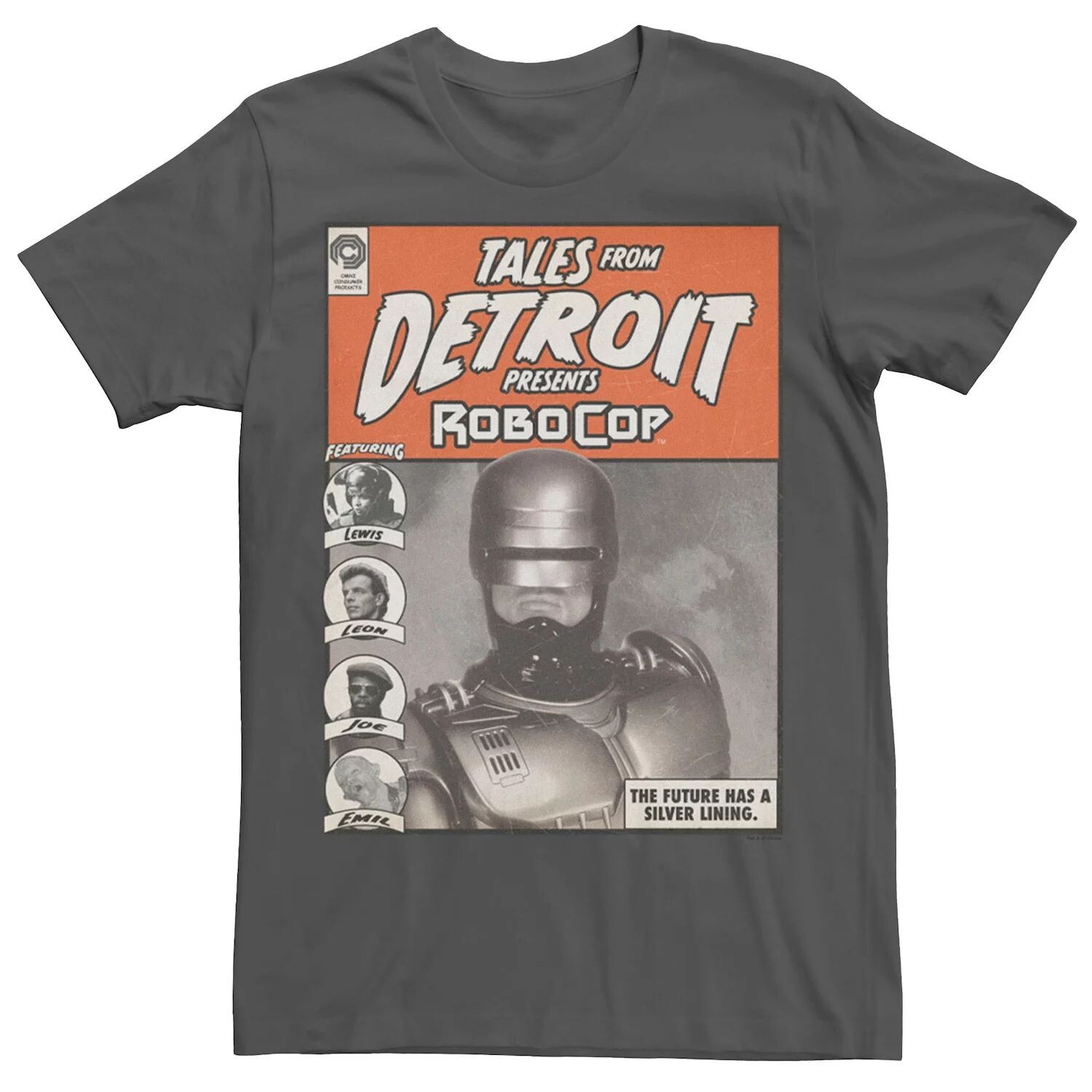 Мужская футболка RoboCop Tales From Detroit представляет комикс RoboCop Licensed Character
Мужская футболка RoboCop Tales From Detroit представляет комикс RoboCop Licensed Character