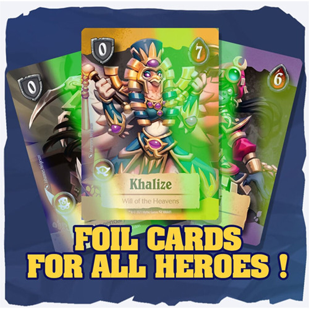 Настольная игра Mythic Games Super Fantasy Brawl: Hero Foil Cards (Spanish Version)
Настольная игра Mythic Games Super Fantasy Brawl: Hero Foil Cards (Spanish Version)