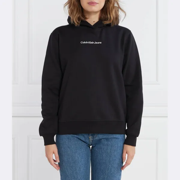 Толстовка стандартного кроя для учреждений Calvin Klein, черный
Толстовка стандартного кроя для учреждений Calvin Klein, черный