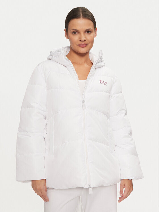 Пуховик свободного кроя Ea7 Emporio Armani, белый
Пуховик свободного кроя Ea7 Emporio Armani, белый