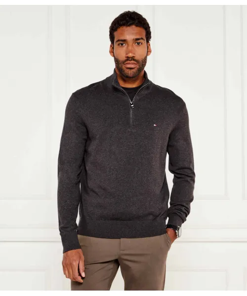Свитер с имитацией молнии Regular fit Tommy Hilfiger, серый
Свитер с имитацией молнии Regular fit Tommy Hilfiger, серый
