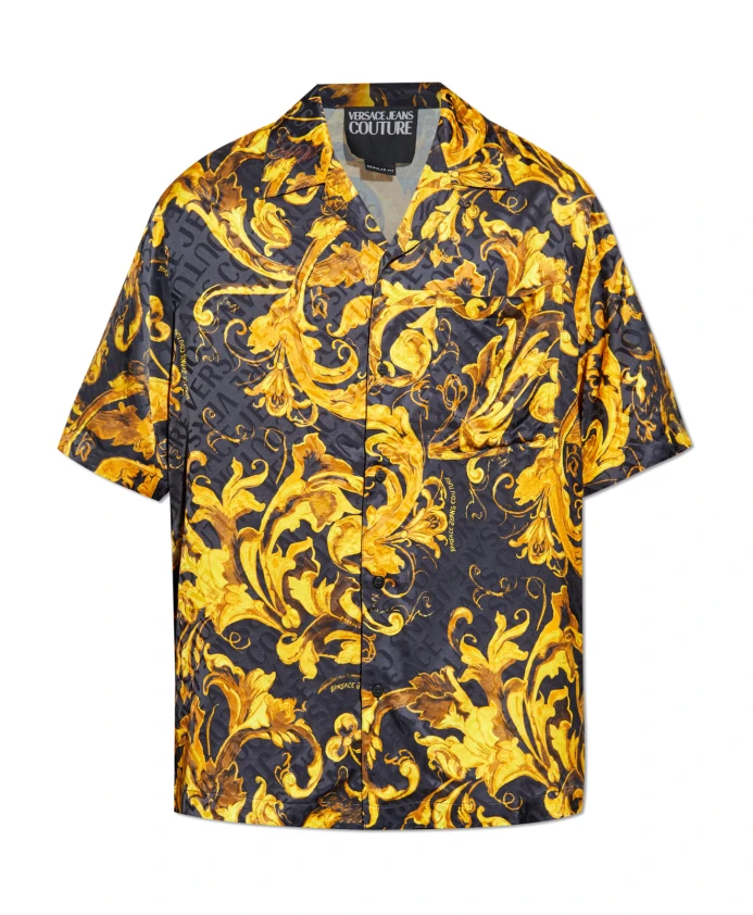 Рубашка с узором Versace Jeans Couture, желтый
Рубашка с узором Versace Jeans Couture, желтый