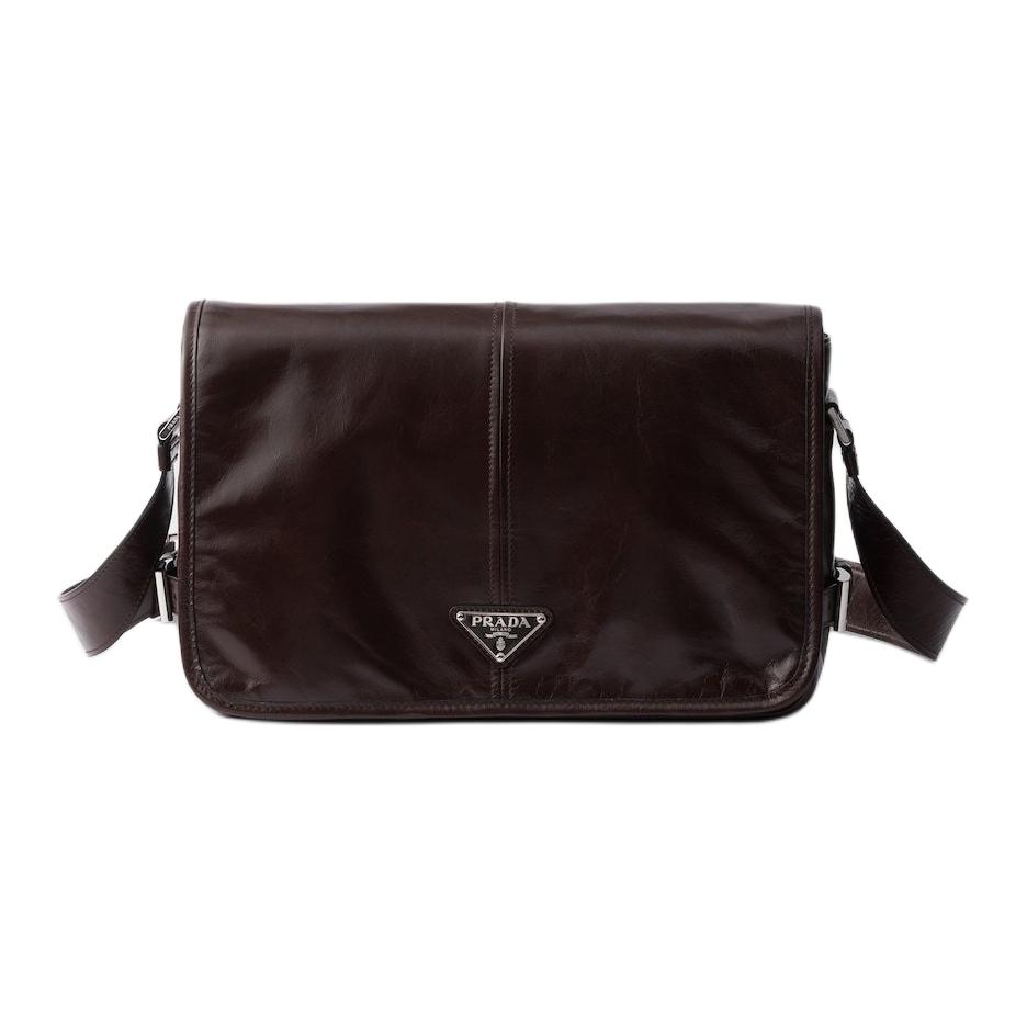 PRADA Кожаная наплечная сумка мужская марокканская
PRADA Кожаная наплечная сумка мужская марокканская