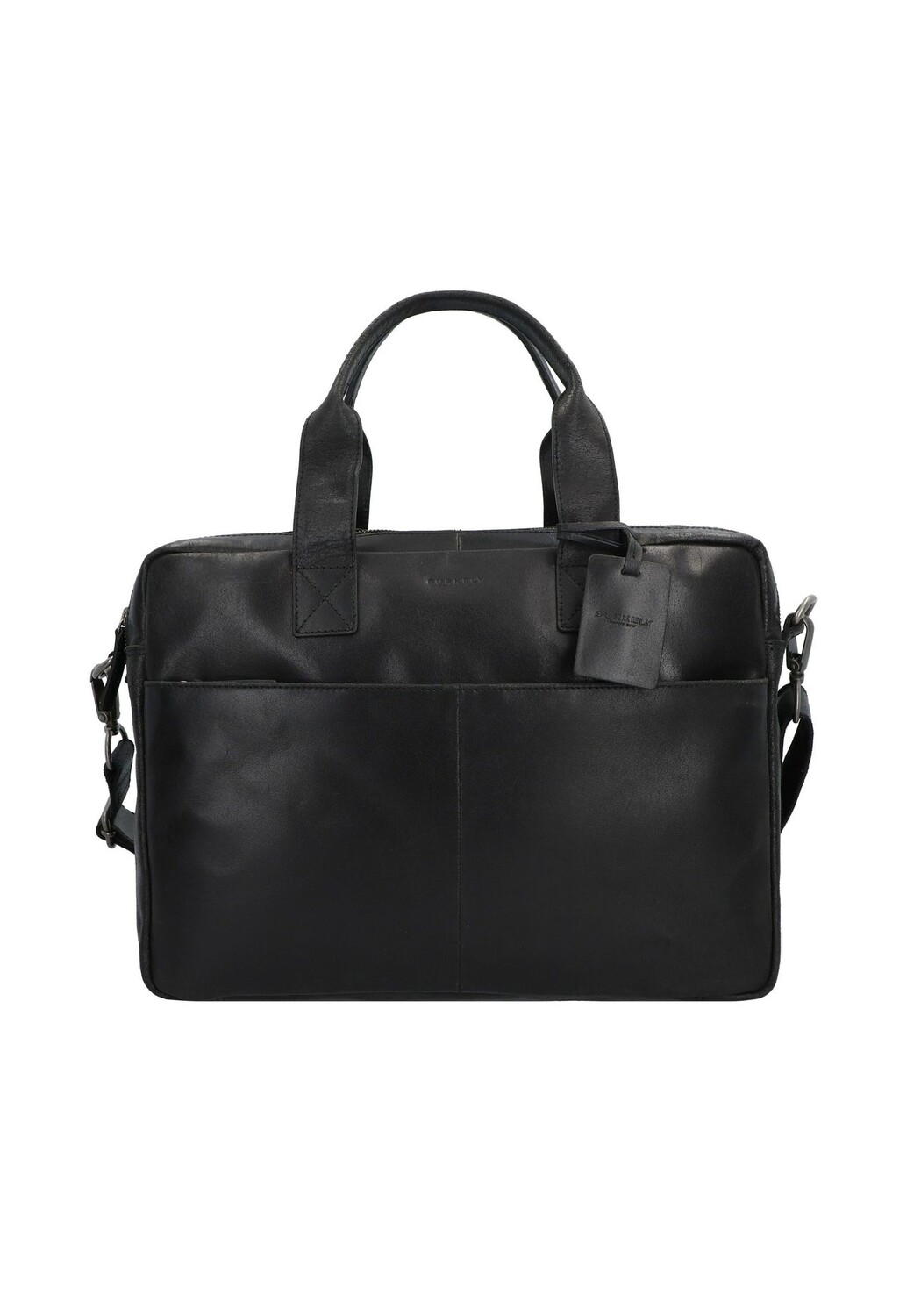 Винтажный кожаный портфель Jesse 42 см с отделением для ноутбука BURKELY, черный
Винтажный кожаный портфель Jesse 42 см с отделением для ноутбука BURKELY, черный