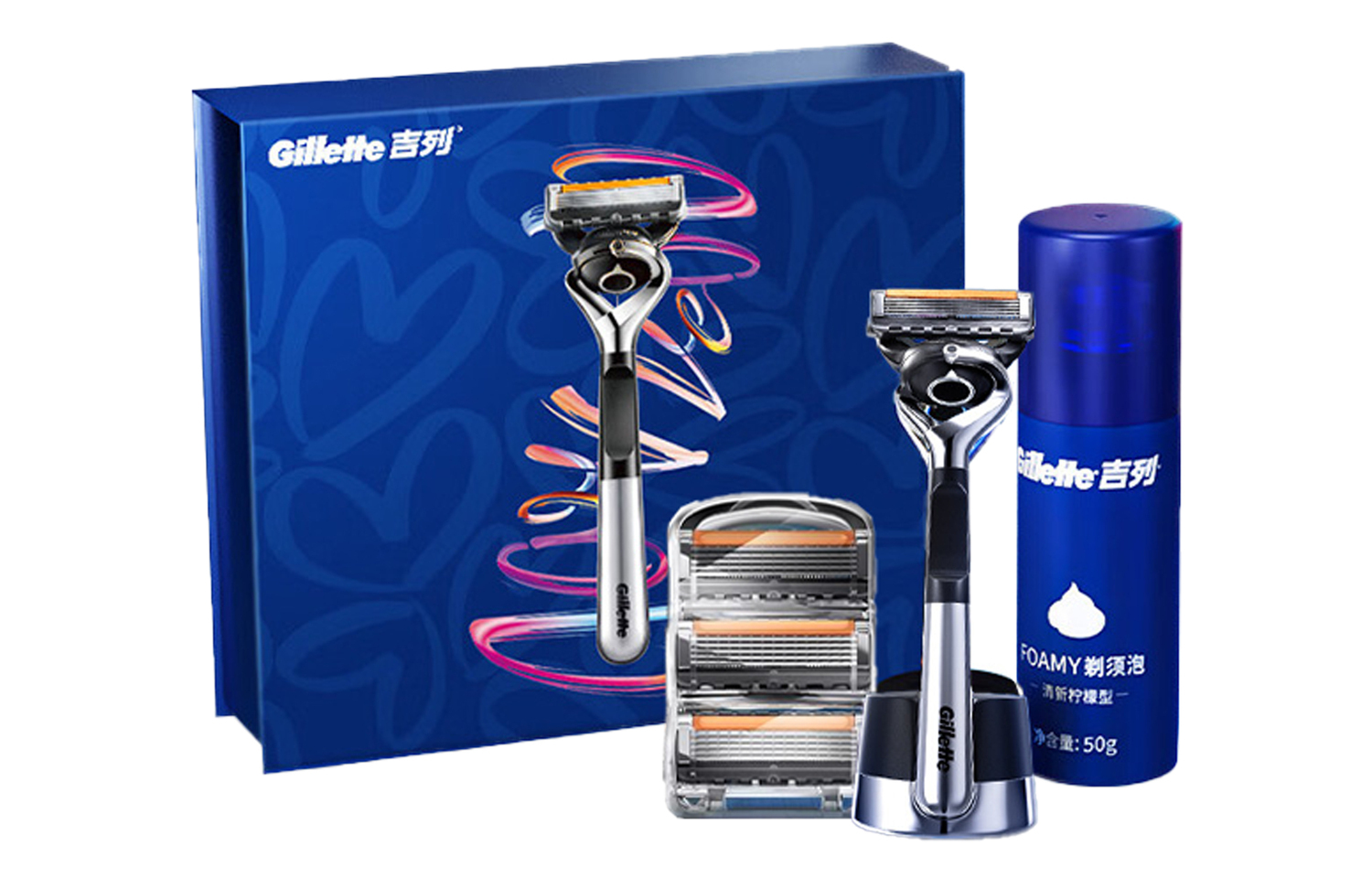 Набор для бритья Sharp Concealment and Smooth Gravity Box Gillette
Набор для бритья Sharp Concealment and Smooth Gravity Box Gillette