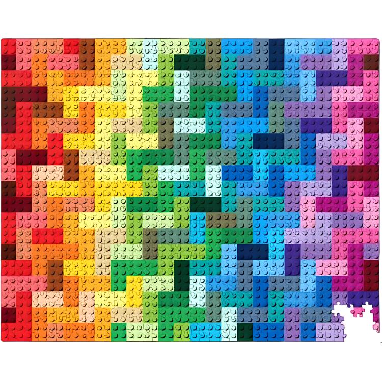 Пазлы Rainbow Brick Puzzles 601, 1000 деталей, 5007072 LEGO
Пазлы Rainbow Brick Puzzles 601, 1000 деталей, 5007072 LEGO