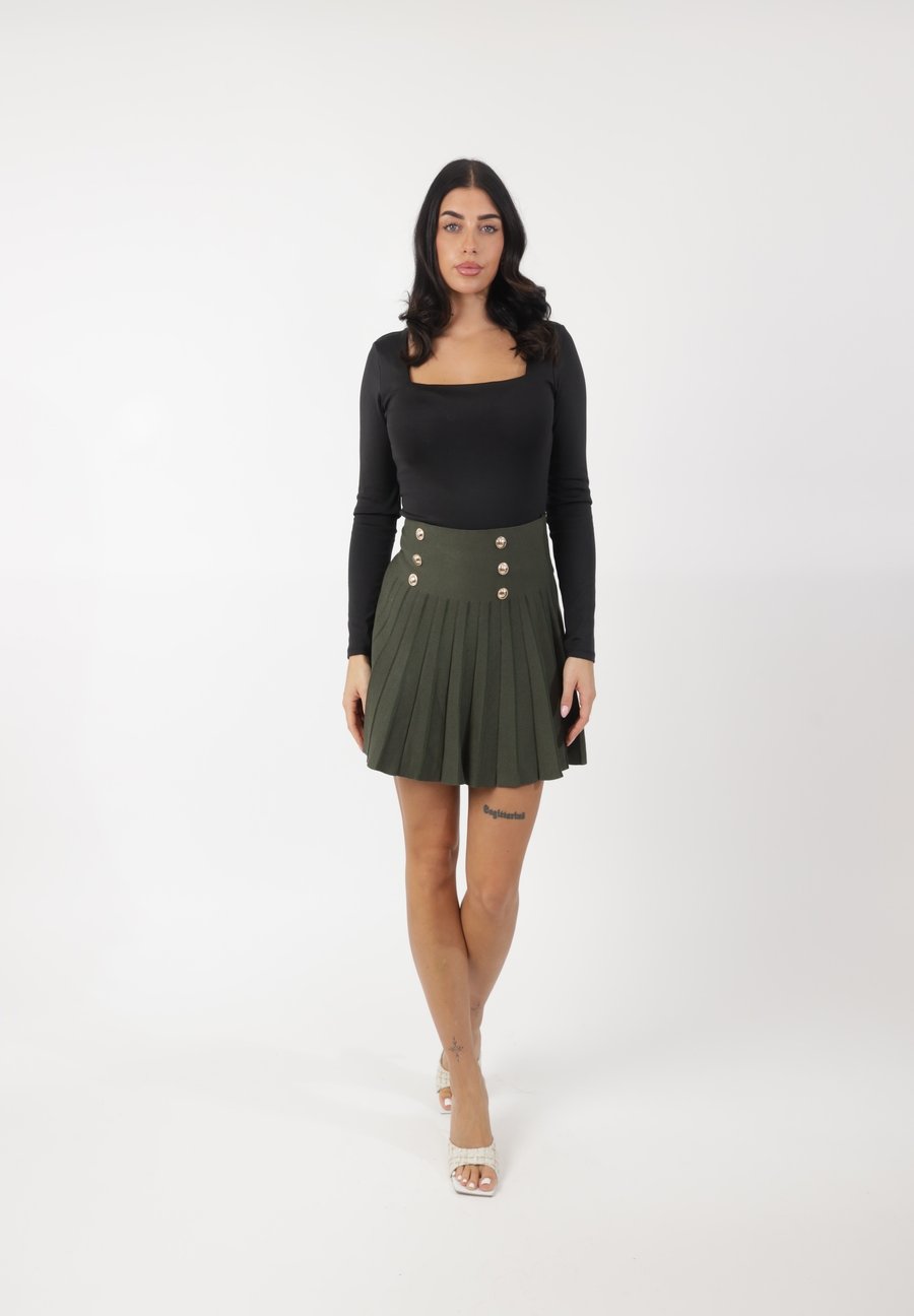 Юбка Elara Pleated skirt, Grün/Green
Юбка Elara Pleated skirt, Grün/Green