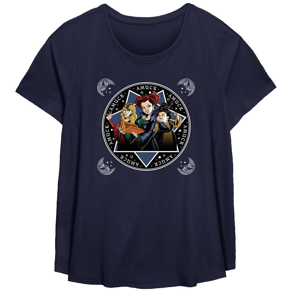 Плюс размер Футболка с графическим рисунком Hocus Pocus Sanderson Sisters Spell Board Licensed Character, темно-синий
Плюс размер Футболка с графическим рисунком Hocus Pocus Sanderson Sisters Spell Board Licensed Character, темно-синий