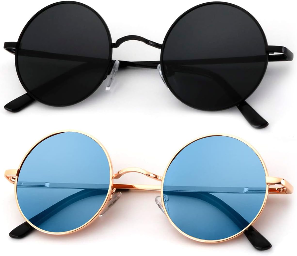 Круглые поляризованные солнцезащитные очки KALIYADI для мужчин и женщин в стиле ретро с металлическим ремешком и эффектом хиппи, защита от УФ-излучения, B25-black + Golden Frame Clear Blue Lens
Круглые поляризованные солнцезащитные очки KALIYADI для мужчин и женщин в стиле ретро с металлическим ремешком и эффектом хиппи, защита от УФ-излучения, B25-black + Golden Frame Clear Blue Lens