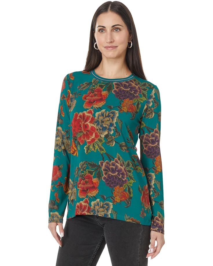 Футболка Johnny Was The Janie Favorite Long Sleeve Crew Neck Tee, цвет Zinnia Meadow
Футболка Johnny Was The Janie Favorite Long Sleeve Crew Neck Tee, цвет Zinnia Meadow
