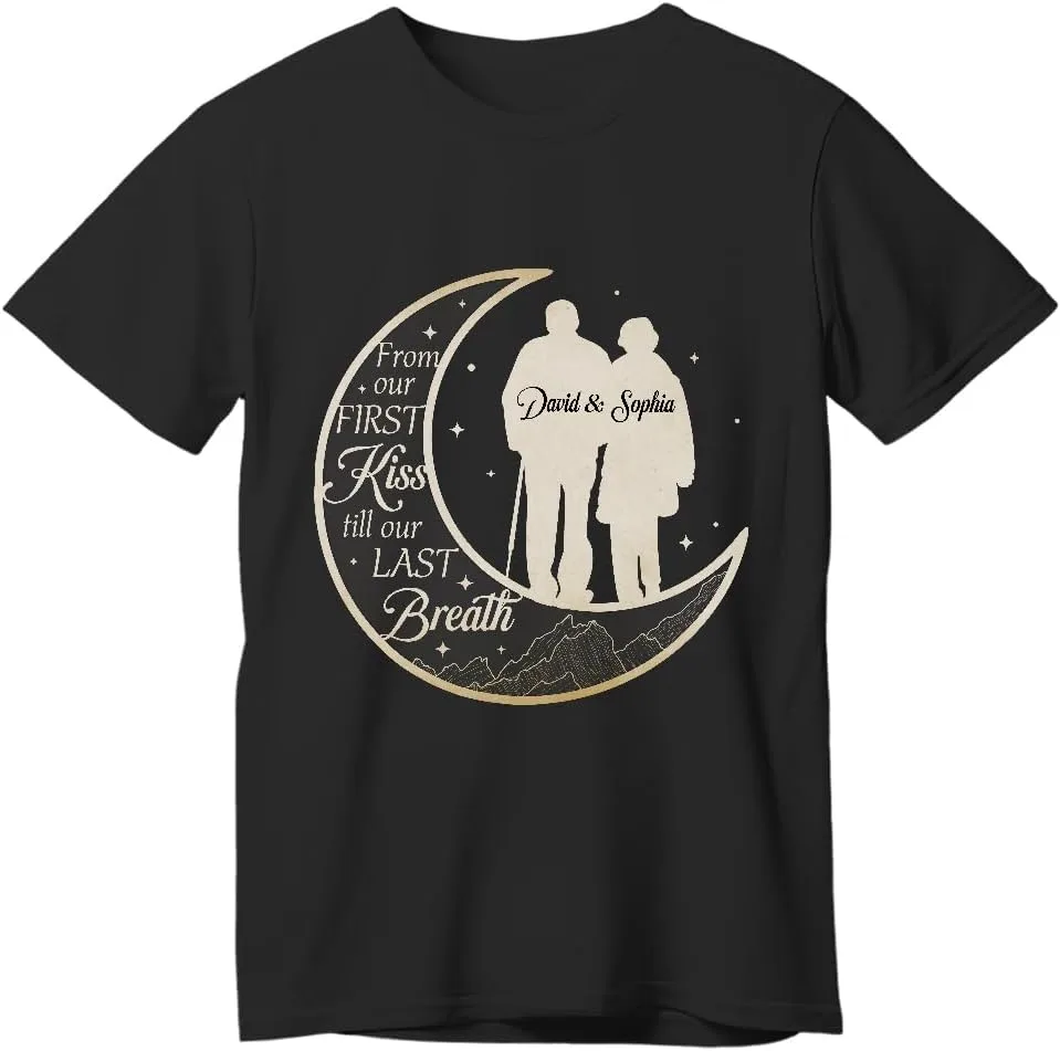 Футболка с принтом "Мы с тобой состарились"
Футболка с принтом "Мы с тобой состарились"