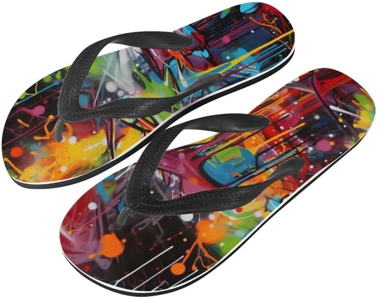 Женские шлепанцы с тай-дай Semiouray, Гавайский граффити, мягкие и удобные, летние шлепанцы для душа на открытом воздухе, Colorful Graffiti Art
Женские шлепанцы с тай-дай Semiouray, Гавайский граффити, мягкие и удобные, летние шлепанцы для душа на открытом воздухе, Colorful Graffiti Art