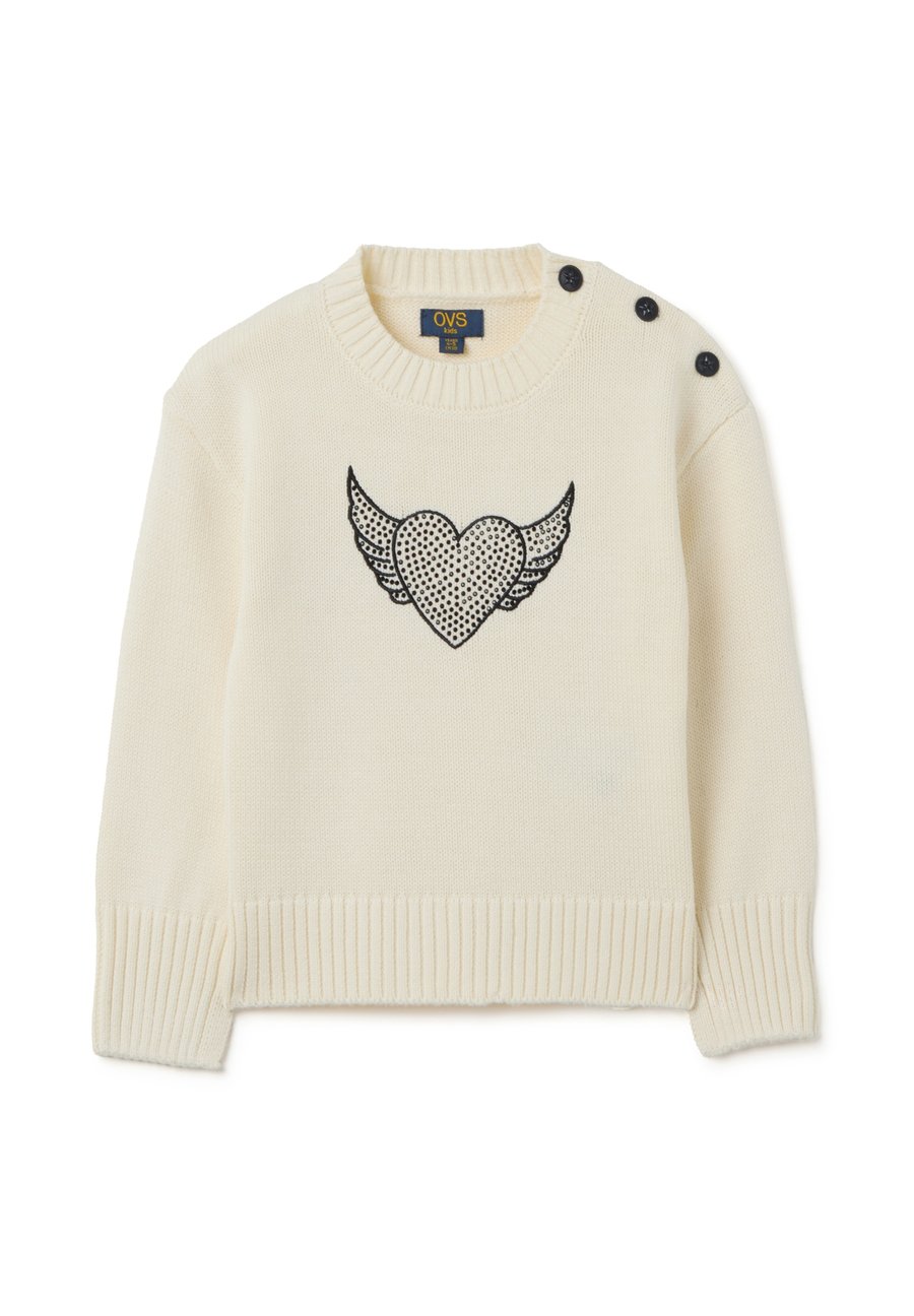 Джемпер OVS WITH EMBROIDERED HEART, Beige/Sand
Джемпер OVS WITH EMBROIDERED HEART, Beige/Sand