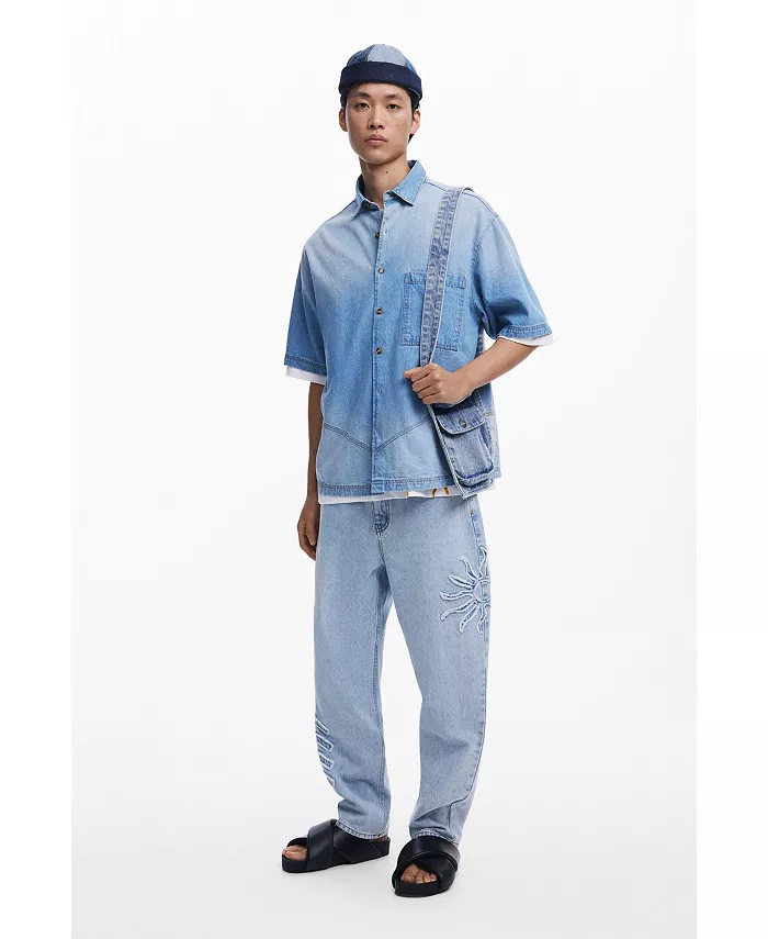 Мужские ботинки Vaquero Sol Desigual, синий 
Мужские ботинки Vaquero Sol Desigual, синий